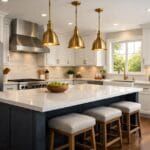 Beautiful modern kitchen remodel reflecting a typical kitchen renovation cost in the USA in 2026