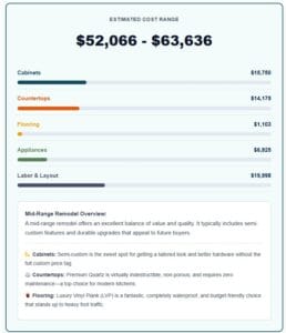 kitchen renovation costs calculator Results